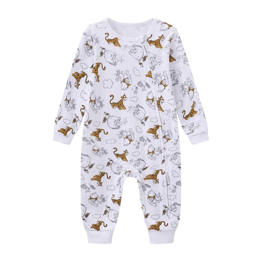 Winnie the Pooh Baby Cotton Sleepsuit (Pack of 3)
