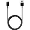 SAMSUNG USB A/USB C Cable 1.5m Black