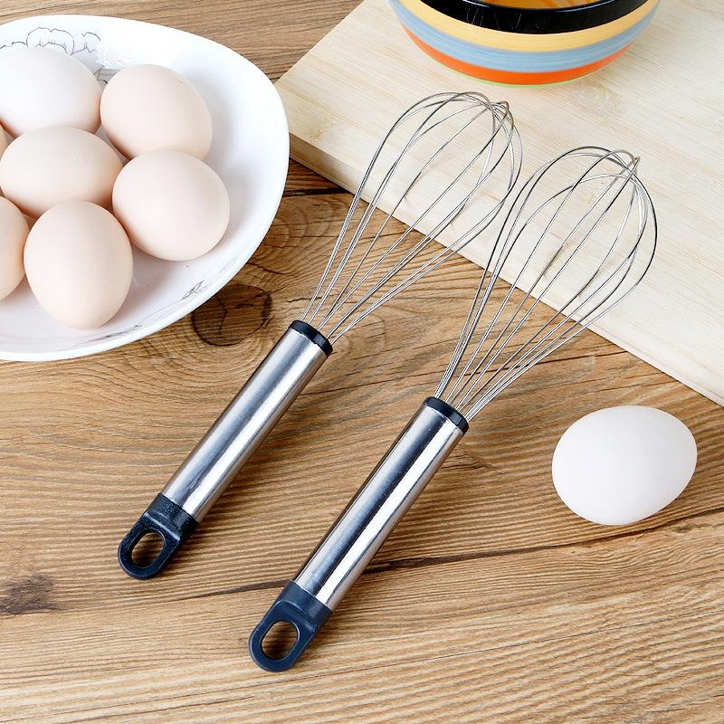 

Ручной венчик для взбивания яиц из нержавеющей стали, венчик для взбивания яиц, венчик для взбивания сливок, венчик для взбивания сливок S plastic handle #C0TAJ#