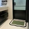 Soft Absorbent Floor with Anti-Slip Super Bath Door Mat Mat Bathroom Retro Rug Nordic Style