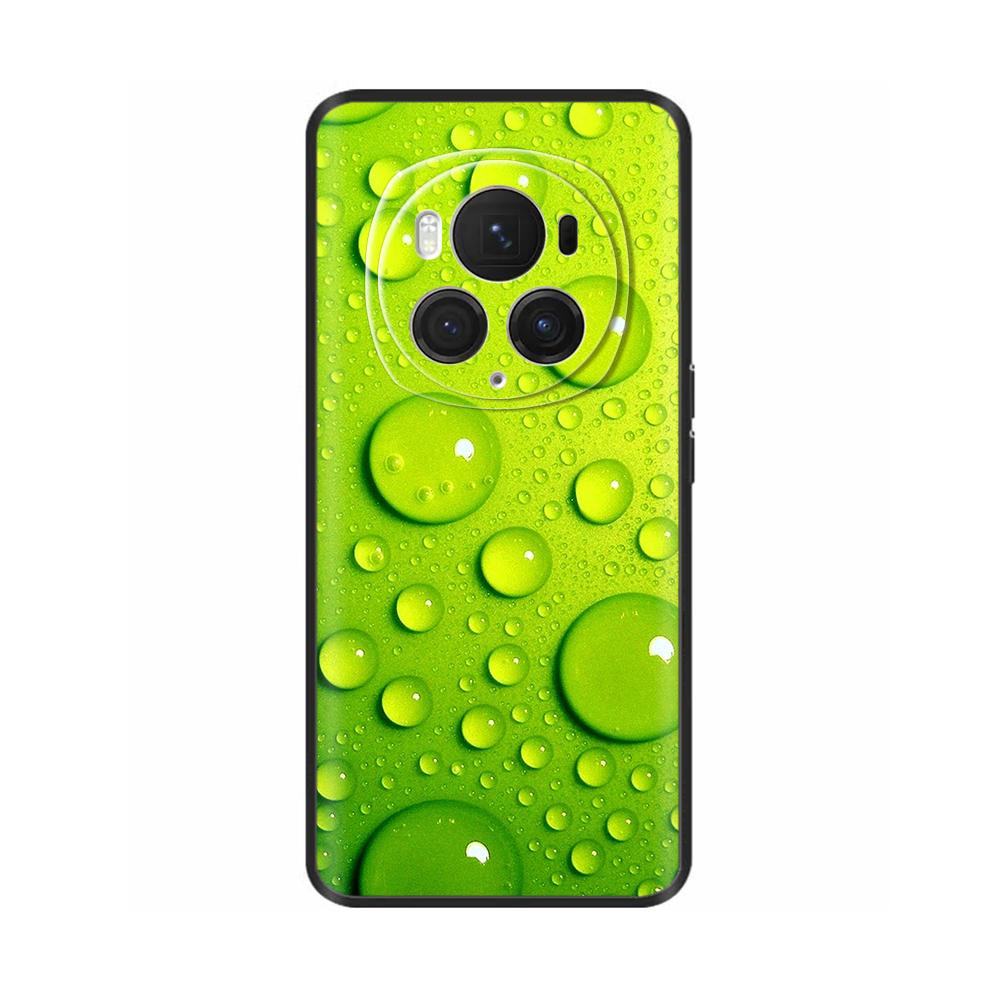 For Honor Magic6 Pro 5G Case Back Cover For Honor Magic6 5G Soft Black Silicone Fashion Phone Case For Magic 6 Pro Coque Fundas