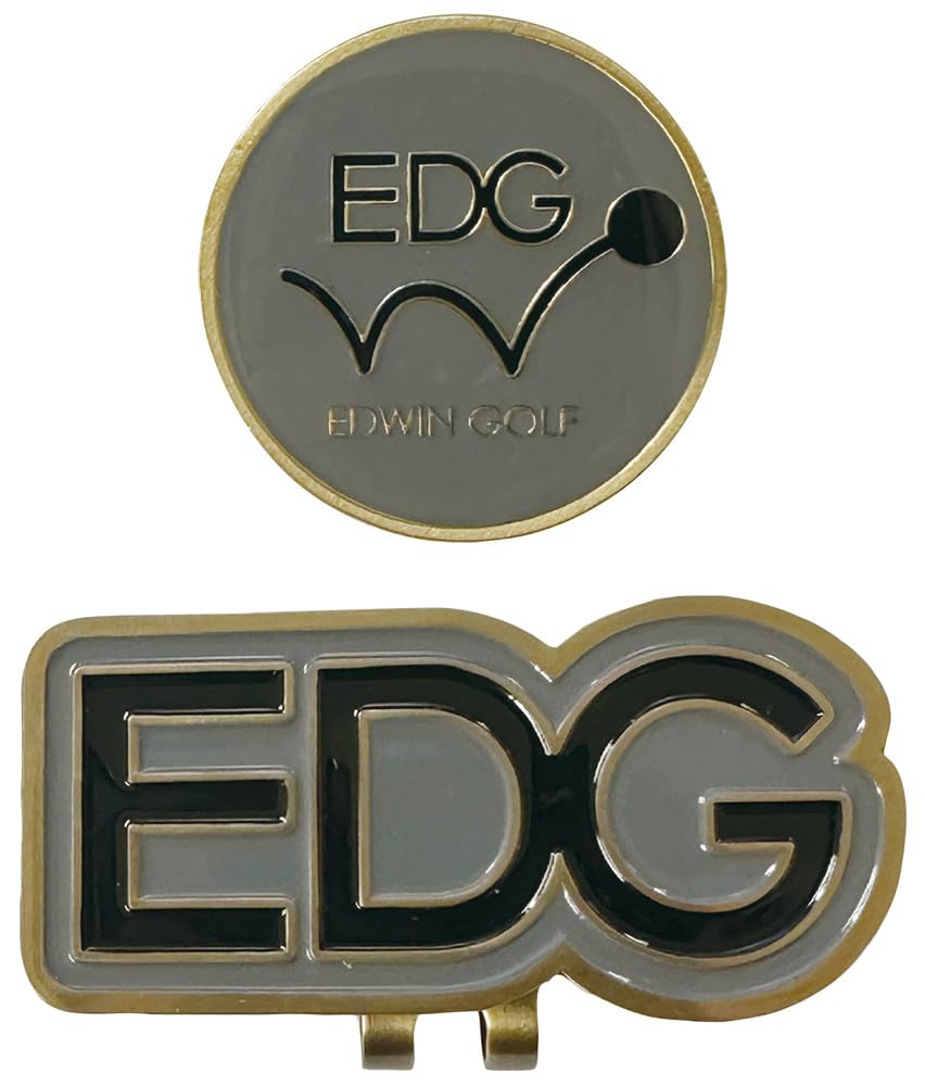 

Edwin Golf Golf Clip Marker, Gray, EDAC-3779