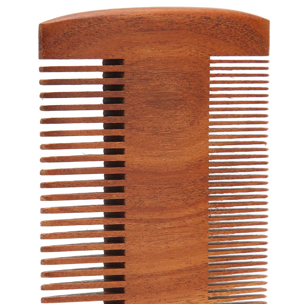 Lice Comb Australian Rosewood Double Sided Beard Potable Comb Fine Toothed Grate Comb