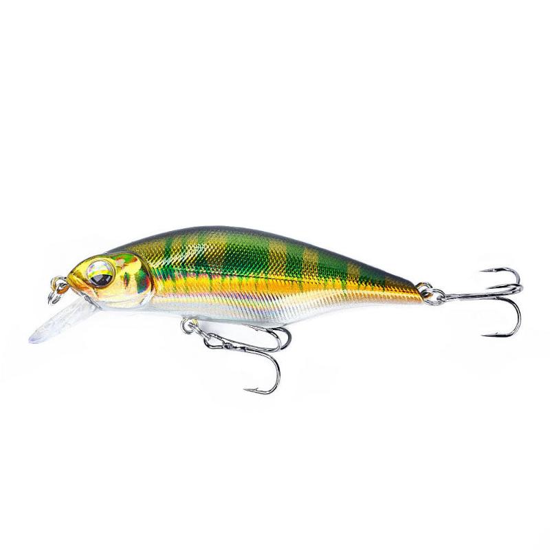 Hard Minnow Fishing Lures Lifelike 3D Eyes Sharp Treble Hooks Perfect For Freshwater Saltwater Bass Trout Fishing