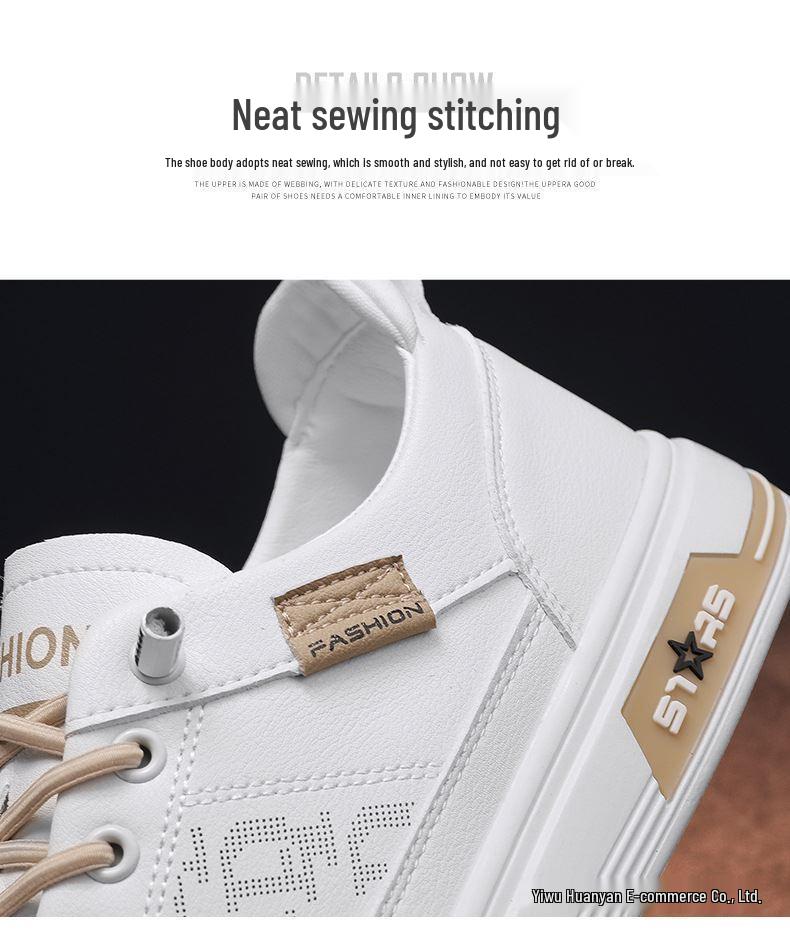 2024 Men's Summer Slip-On Sneakers: Co-Branded, Breathable White Shoes with Soft Soles