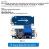 MT3608 Adjustable DC-DC Boost Module: 2A Step-up Board, Input 3V/5V, Output 5V/9V/12V/24V