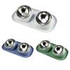 Stainless Steel Mess Proof Elevated Pet Bowl Anti-flip Stable Dog Cat Food Water Bowls Multifunctional Protect Cervical Spine