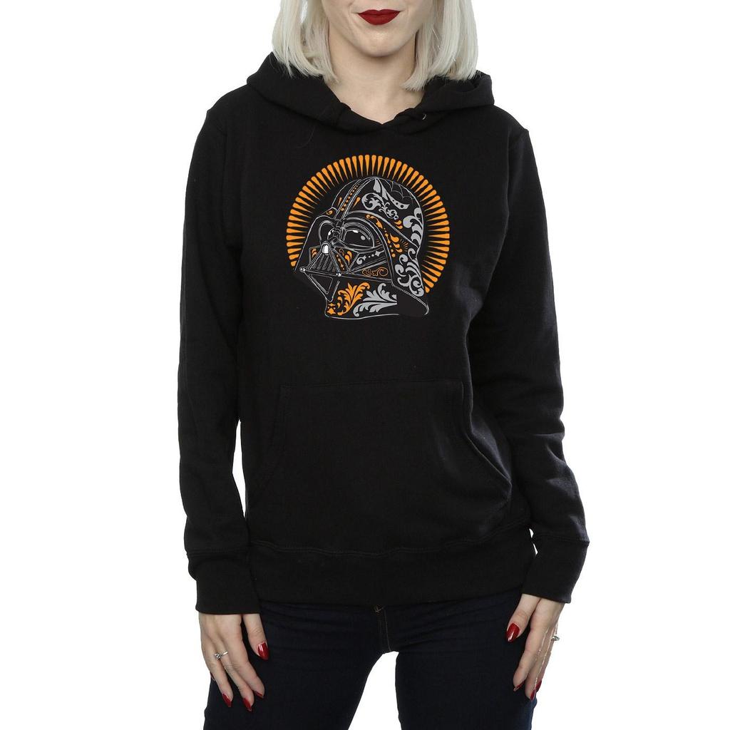 STAR WARS Womens/Ladies Darth Vader Dia De Los Muertos Hoodie