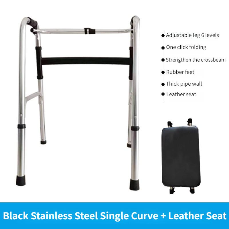 Portable Elderly Armrest Frame Height Adjustable Assistant Stand Up Tool Foldable Aluminum Alloy Walking Aid