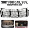 3Pocket Car Net Storage Net Three Post Luggage Net For Car Luggage And Accessories Organization Tool Truck Accessories