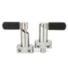 Stainless Steel L Handle Locking Pin, Threaded Spring Pin for Positioning and Fixing