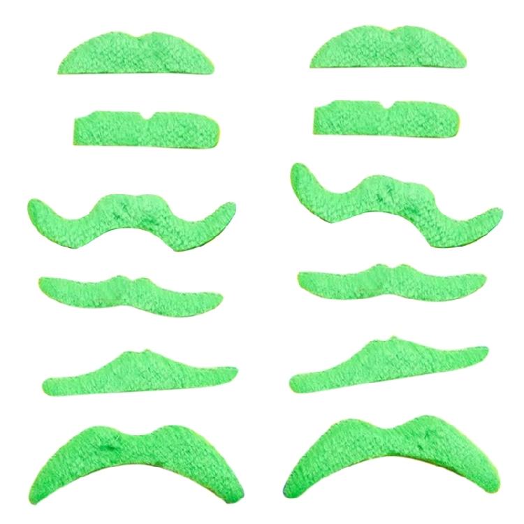 1-48Pcs Novelty Mustaches Beards Cosplay Costume Accessories for Men Women Halloween, Self Adhesive Mustaches