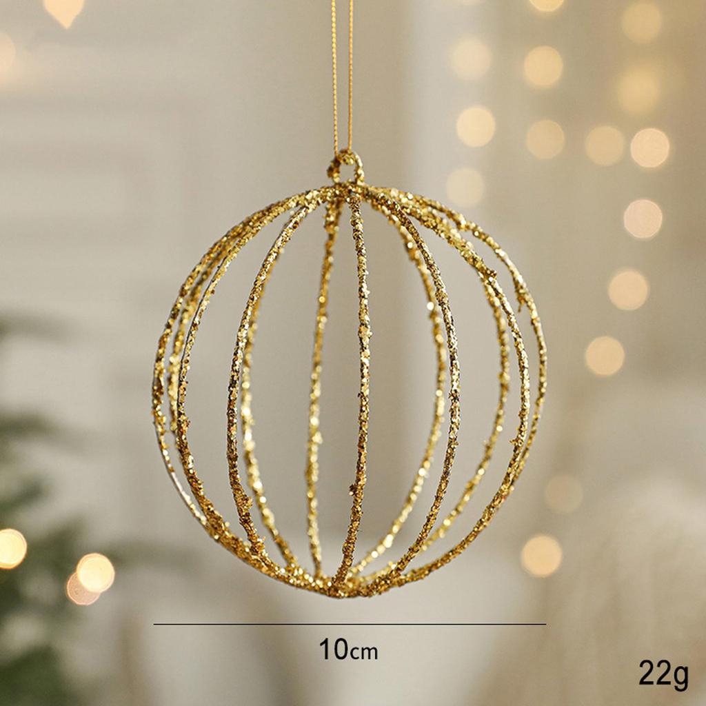 Christmas Hanging Decorations Photo Props Collection Party Supplies Gold Ornament for Door Living Room Cabinet Office Farmhouse