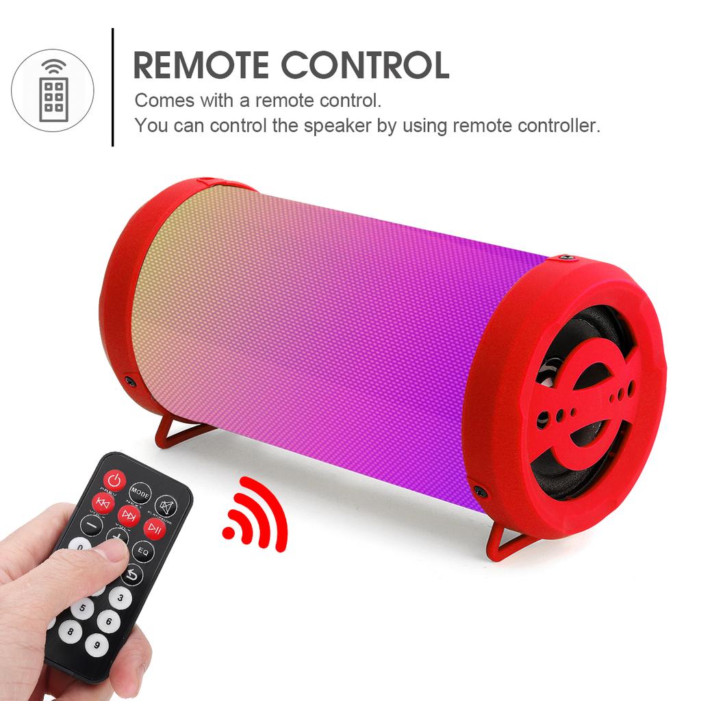 Buy Portable Mini Remote Control Bluetooth Wireless Speaker FM Radio/TF ...