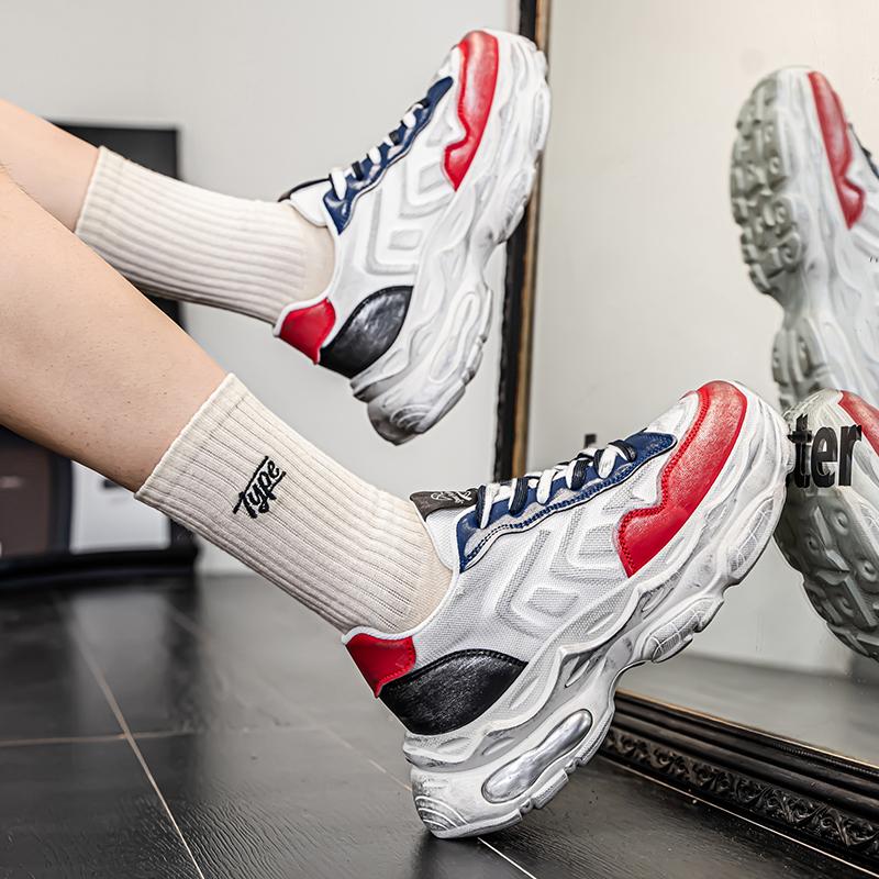 Men's Shoes Daddy Thick-soled Running Shoes Fashion Casual Sports Shoes