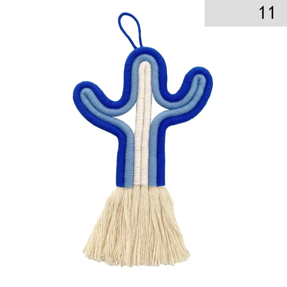 

Домашнее украшение Творческие поделкиКактус Подвесной ручной работы Макраме Плетение Растения Украшение детской комнаты Детская вечеринка Декор стены 11