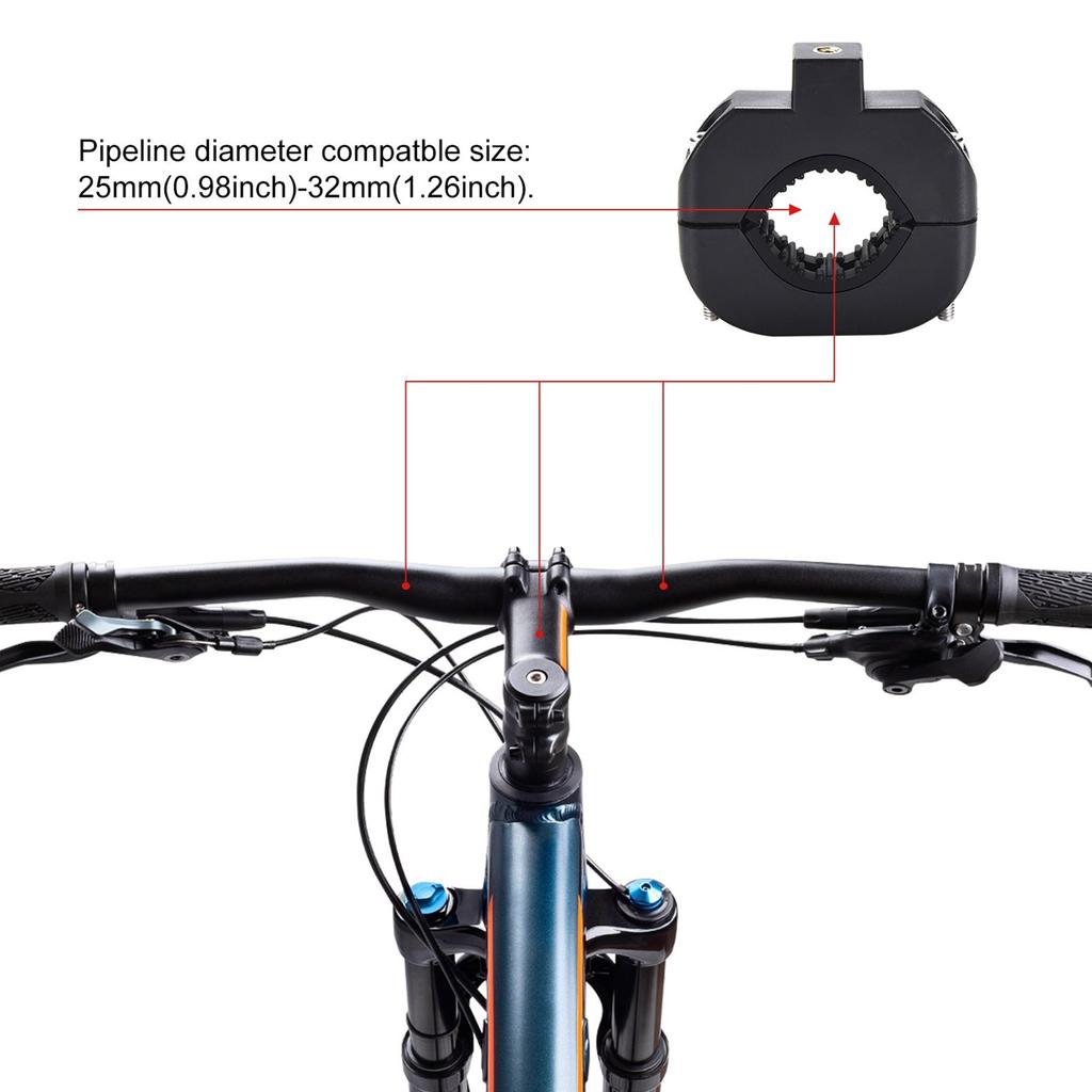 Supporto Staffa per Manubrio Esterno Supporto Altoparlante Universale Supporto Bicicletta Supporto Altoparlante per CLIP5 CLIP4