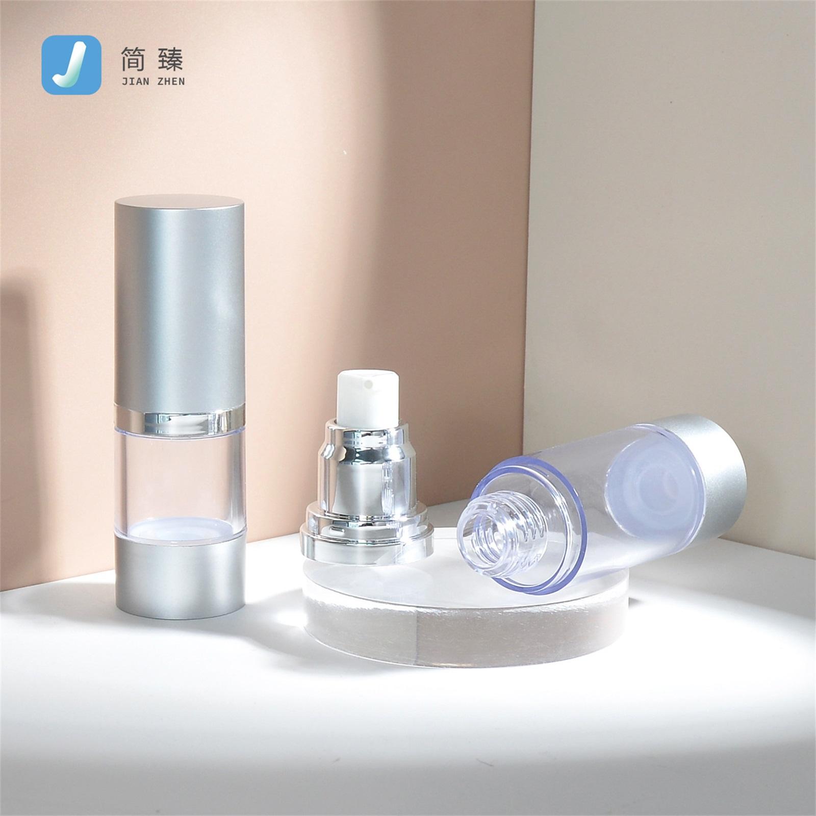 30ml Vacuum Lotion Bottle with Frosted Electroplated for Travel and Dispensing One Size