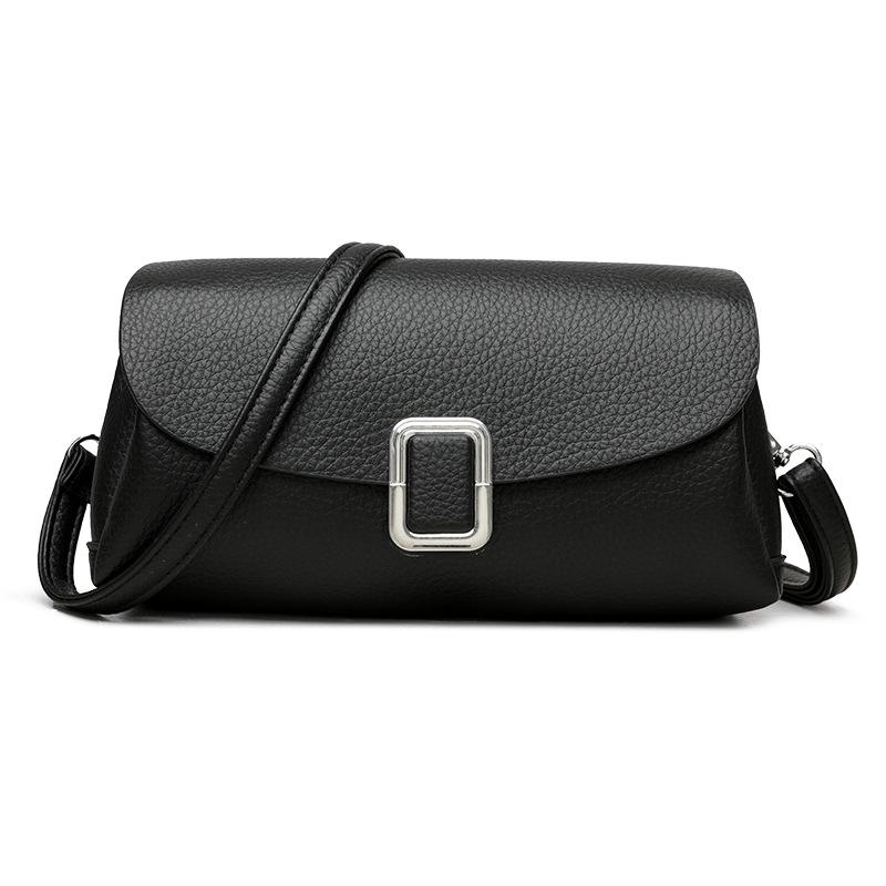 

Fashion Niche Trend Simple Bag Spring New Travel Shoulder Crossbody Bag чёрный