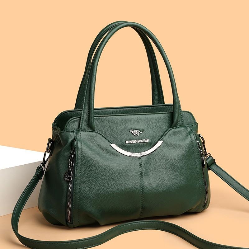 Large Capacity Single-shoulder Crossbody Bag for Middle-aged Mothers in Handbag Form