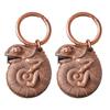 1/2Pcs Chameleon Tape Measure Portable Metal Retractable Measuring Tape Tailor