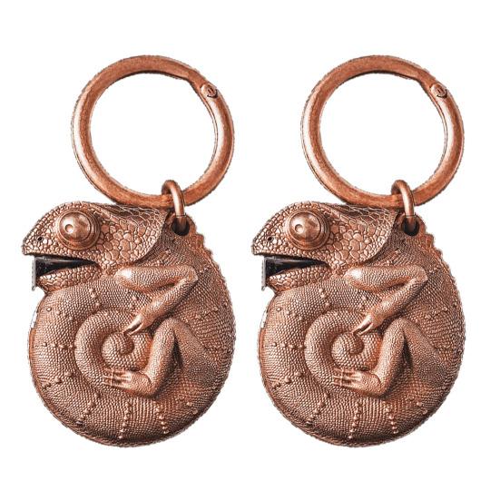 1/2Pcs Chameleon Tape Measure Portable Metal Retractable Measuring Tape Tailor