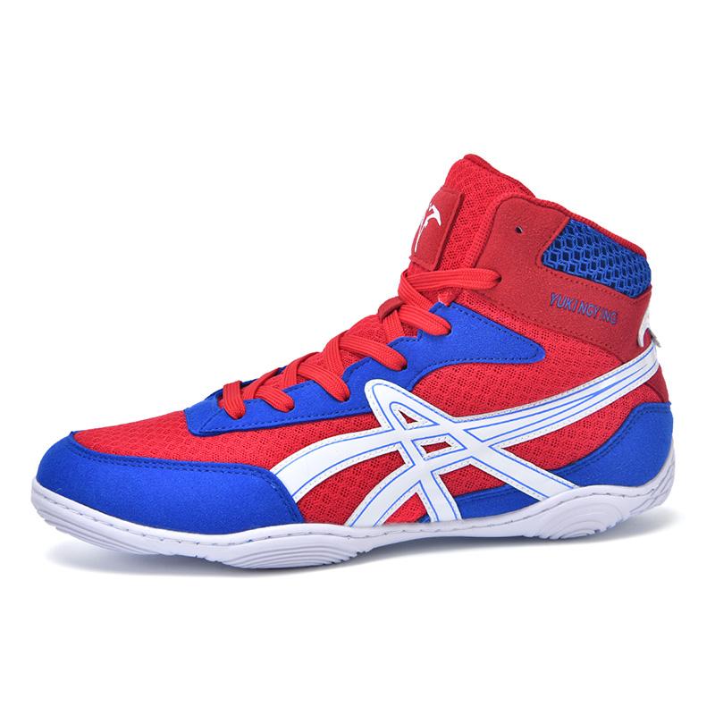 Men Wrestling Shoes Lightweight Big Size White Man Professional Boxing Shoes Outdoor Male Flighting Training Sneakers