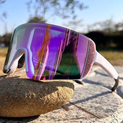 2025 New Sports Men Sunglasses Road Bicycle Glasses Sun Glasses Mountain Cycling Riding Protection Goggles Climbing Eyewear