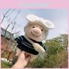 Pig Plush Cute Doll Wearing Sweater Glasses Crossbody Bag Design Gift For