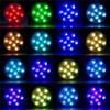 4 LEDs Submersible Light with Remote Control Battery Powered Underwater Night Lamp for Pool Vase Bowl Wedding Party Decoration