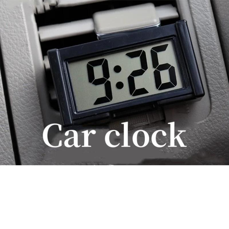 Mini Přenosný Stolní Hodiny Datum 12H Zobrazení Času Napájené Baterií AG10 Elektronické Stolní LCD Hodiny pro Cestování Auto Ložnice Domácí Dekorace