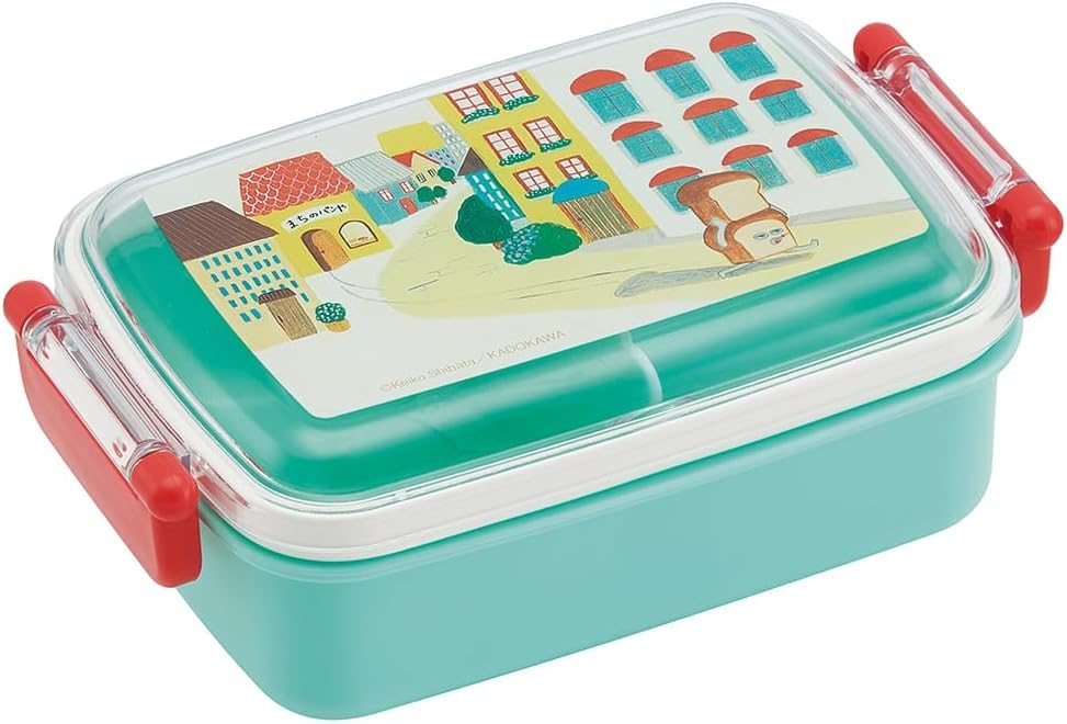 Pan Dorobo Bento Soft Made In Antibacterial Set Box, 1-Tier, Microwave-Safe, Dishwasher-Safe, Lid, Japan, 450ml, (Bento Box, Balan)