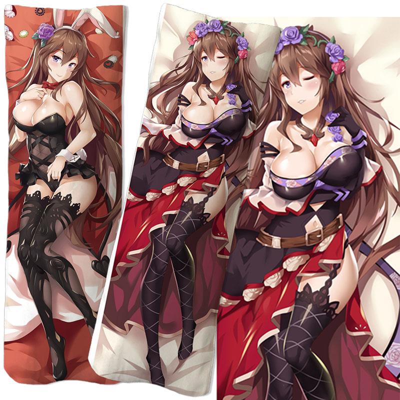 

Granblue Fantasy Анимация Косплей Аниме Наволочка Игра Genshin Impact Dakimakura Otaku Hugging Body Pillow Case Cover