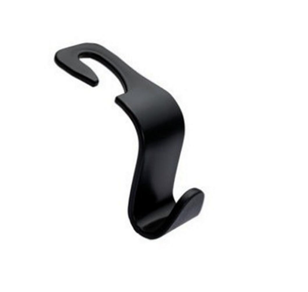 

4Pcs Carbon Fibre Hook Car Seat Headrest Hook Auto Back Seat Organizer Hanger Handbag Clothes Bracket Car Interior Accessories