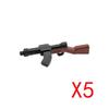 Military Building Blocks American Soviet Soldier Figures Weapons Accessories Guns Pistol Sniper Belt Mini Bricks MOC