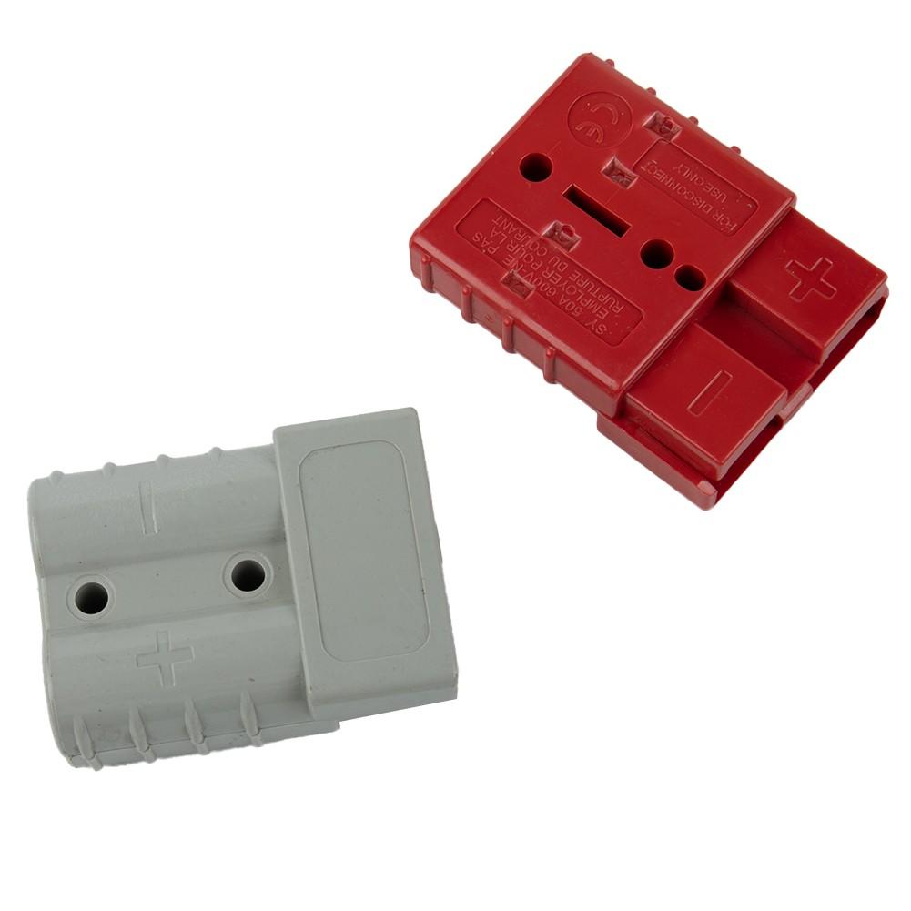 

Для вилок Anderson 12-6AWG 48x37mmx16mm 50A 6 шт./набір червоний