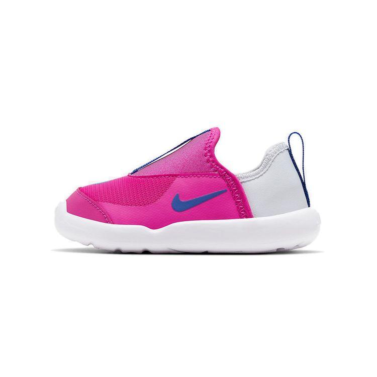 

Nike Lil Swoosh Низкие кроссовки для ходьбы Детские кроссовки Серый Розовый AQ3113-605 27