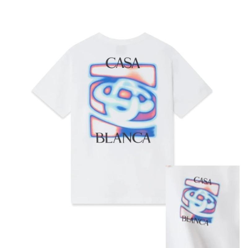 Vânzare Fierbinte T-shirt cu Imprimeu Grafic Casa și Arcuri Mânecă Scurtă Modă High-street Bărbați Femei Larg Casual Supradimensionat Gât Rotund Vară Nouă Tee