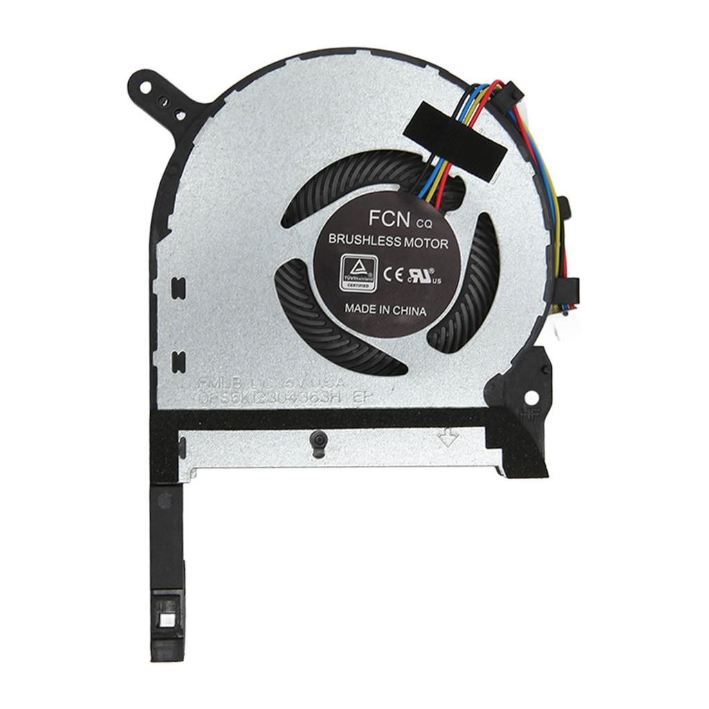 CPU GPU Cooling Fan 4 Pin Good Heat Dissipation Laptop Cooling Fan for Asus TUF Gaming FX505DU for FX505DY for FX505DD