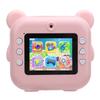 Print Camera with Print Paper 2 Inch 320x240   Screen 1080P Music Games 1000mAh   Print Digital Camera for Kids Present