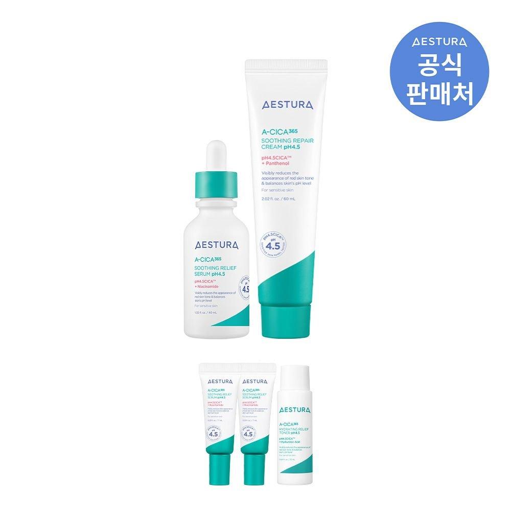 [Exclusive] A-Cica365 Blemish Soothing Serum pH 4.5 40ml + Repair Cream pH 4.5 60ml