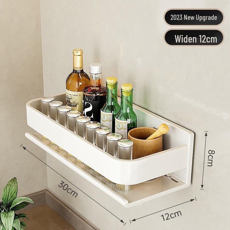 

Tiangle No-Drill Wall-Mounted Kitchen Storage Shelf