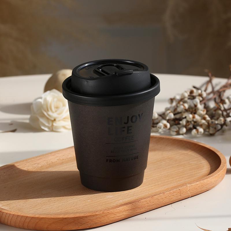 Korean Style Disposable Coffee Milk Tea Paper Cups for Photo Shoots