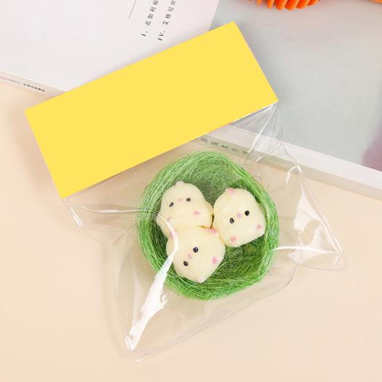 Stress Relief Nest Chick Toy Slow Rising Simulation Chicken Fidget Toy Decompression Three Chicken Squeeze Sensory Toy