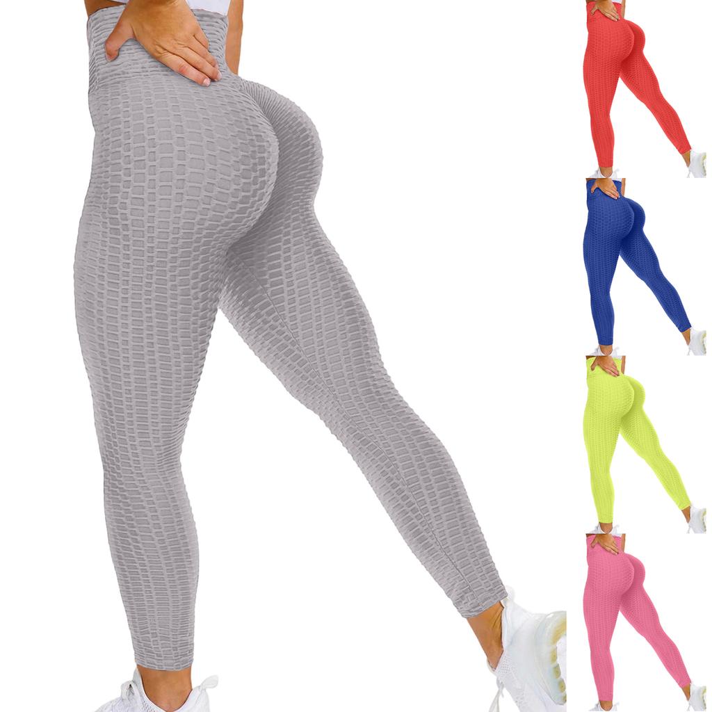 Women's High Waist Yoga Butt Pants Compression Quick Dry Gym Leggings