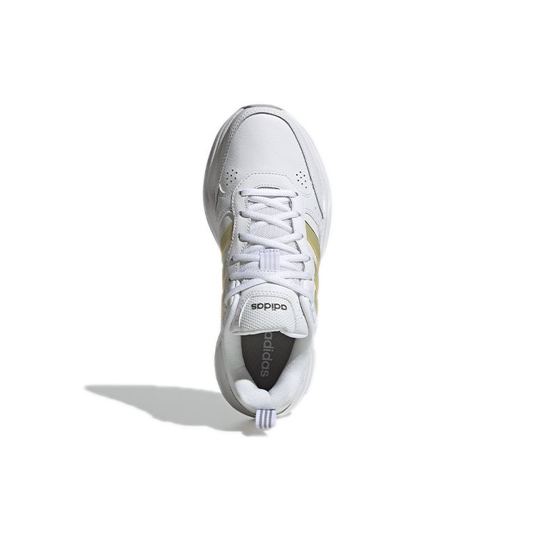 Adidas Neo Strutter Comfortable Versatile Fabric Non-Slip Wear-Resistant Low-Top Running Shoes Women sneaker White Platinum GX0671