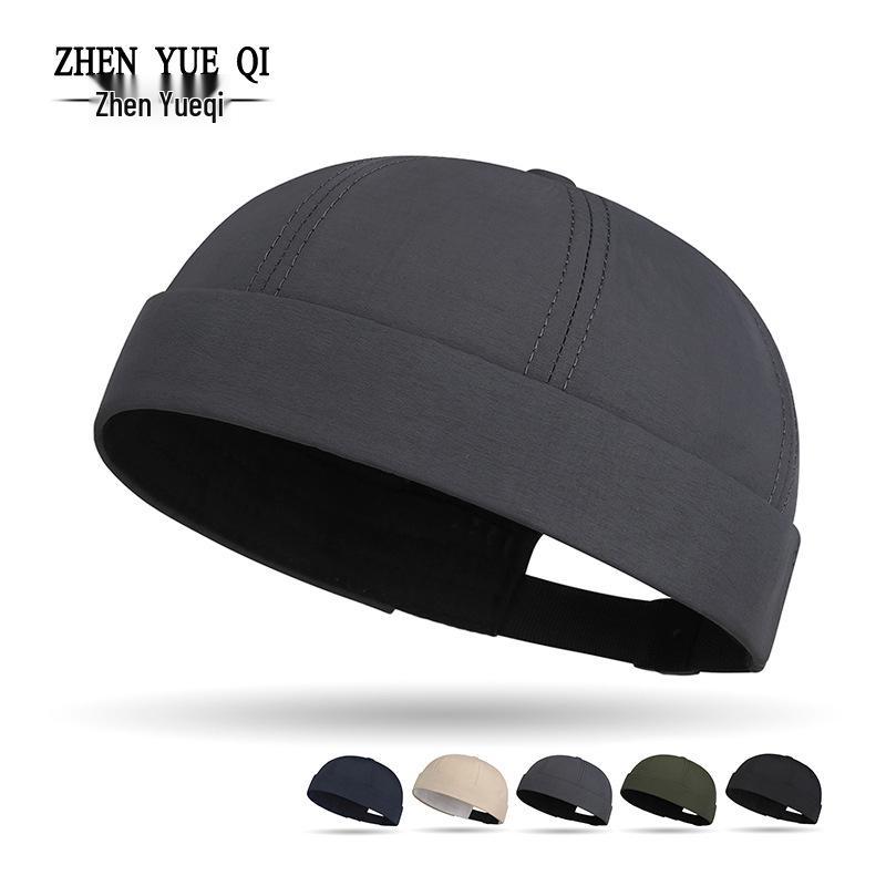 Spring/Summer Quick-Dry Adjustable Brimless Cap - Japanese-Style Watermelon Design, Multi-Color Options