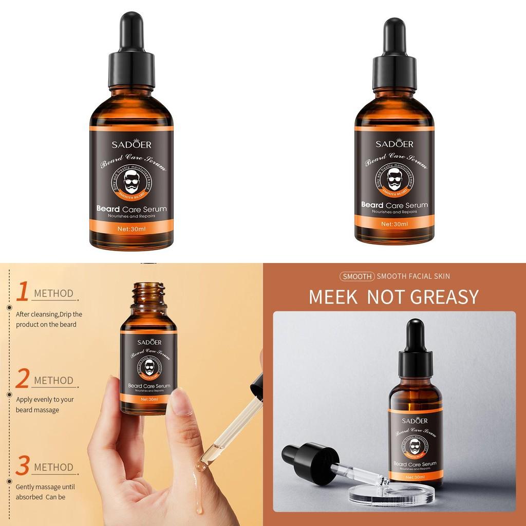 Sadoer Beard Care Essence Hydrating Moisturizing Serum For Universal Skin Types 30ml