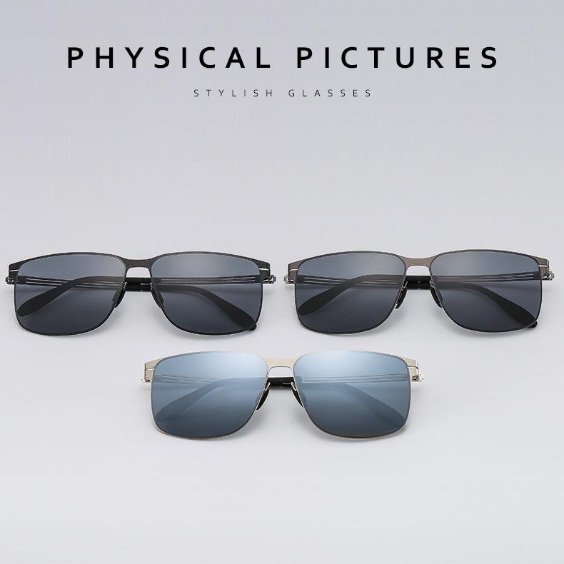 Red Wolf HD Polarized Screwless Nylon Sunglasses with Integrated Bridge & Dustproof, Fingerprint-Proof Temples - Model 7107