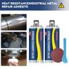 High Strength Casting Adhesive Industrial AB Epoxy Putty for Metal Machinery Repair Glue for Metal Welding Casting Sealant